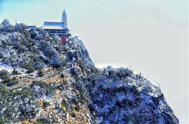冬季在大理，看美麗的冰雪世界